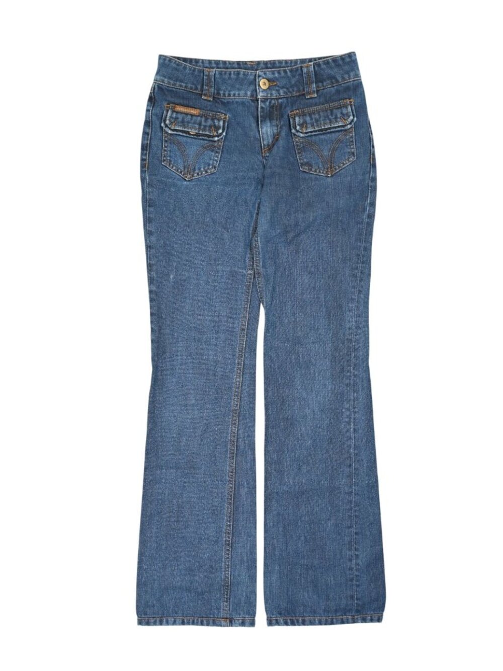Dolce & Gabbana Flared Leg Jeans SP0491 SD598 in Blue